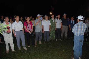 党团员活动花絮——篝火晚会